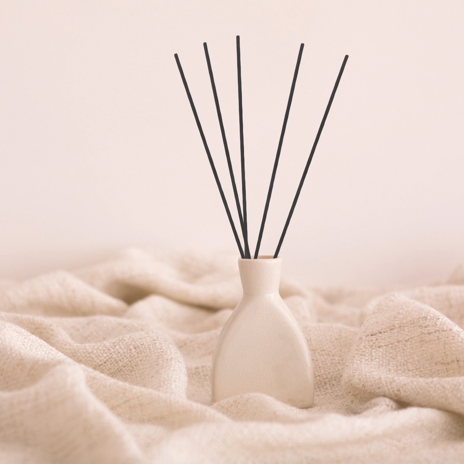 Home Fragrance For Diffuser - 100Pcs Fibre Reed Diffuser Sticks Black
