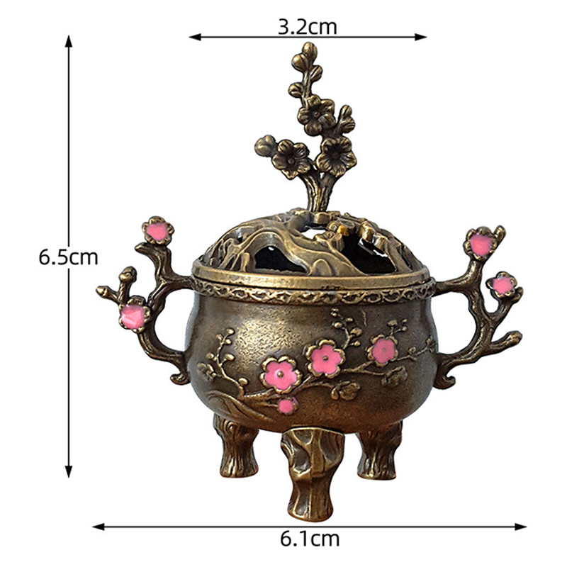 Home Fragrance Miniso - Mini Plum Blossom Lucky Incense Burner