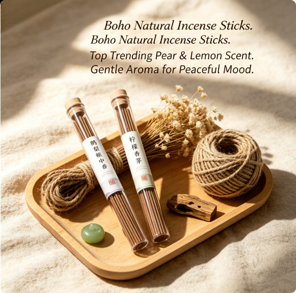 Home Fragrance Trends - Hot Sale Natural Incense Sticks Set