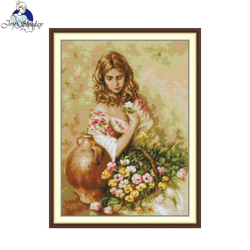 Home Fragrance Brand - Joy Sunday Floral Fragrance Cross Stitch