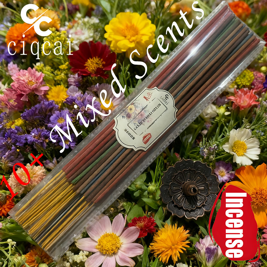 Home Fragrance Vanilla - Mixed-Flavor High-Quality Incense Sticks, 25.5cm Extended