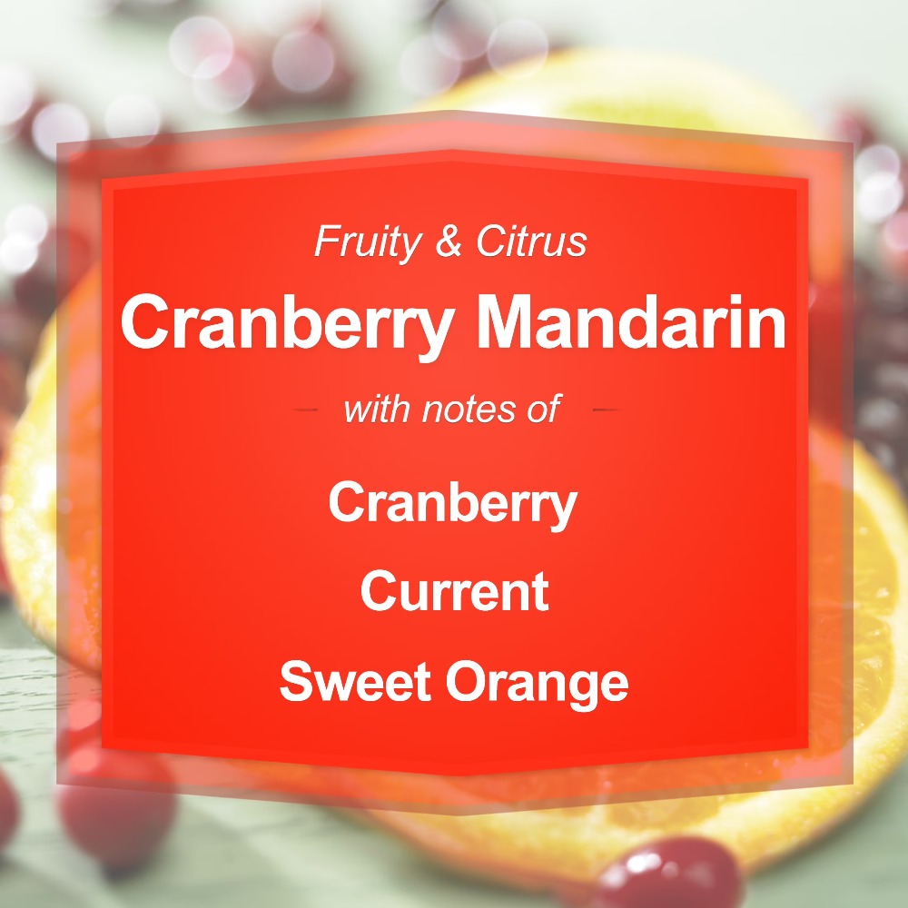 Cranberry Mandarin Scented Can - Home Fragrance Usa review and price