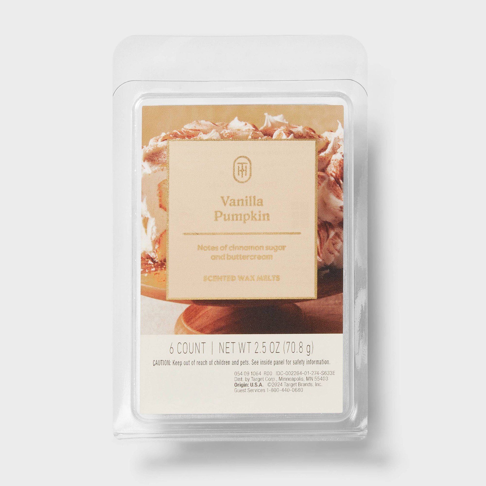 12ct Vanilla Pumpkin Scented W - Home Fragrance Usa review and price