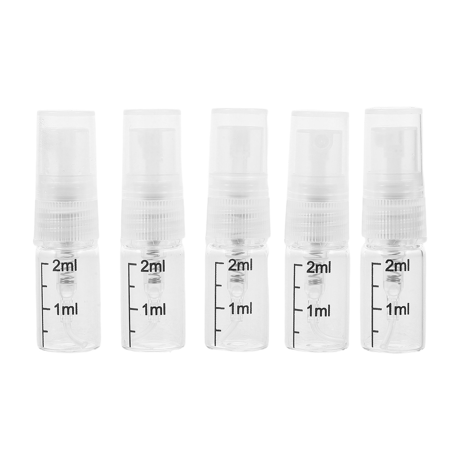 5Pcs Clear Glass Portable Spra - Perfume Atomizer Travel review and price