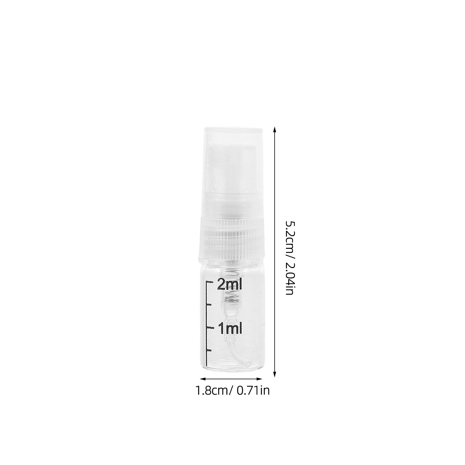 5Pcs Clear Glass Portable Spra - Perfume Atomizer Travel review and price