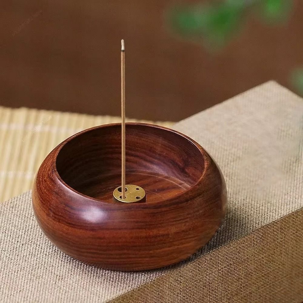 Wooden Mini Incense Holder 4 H - Home Fragrance Miniso review and price