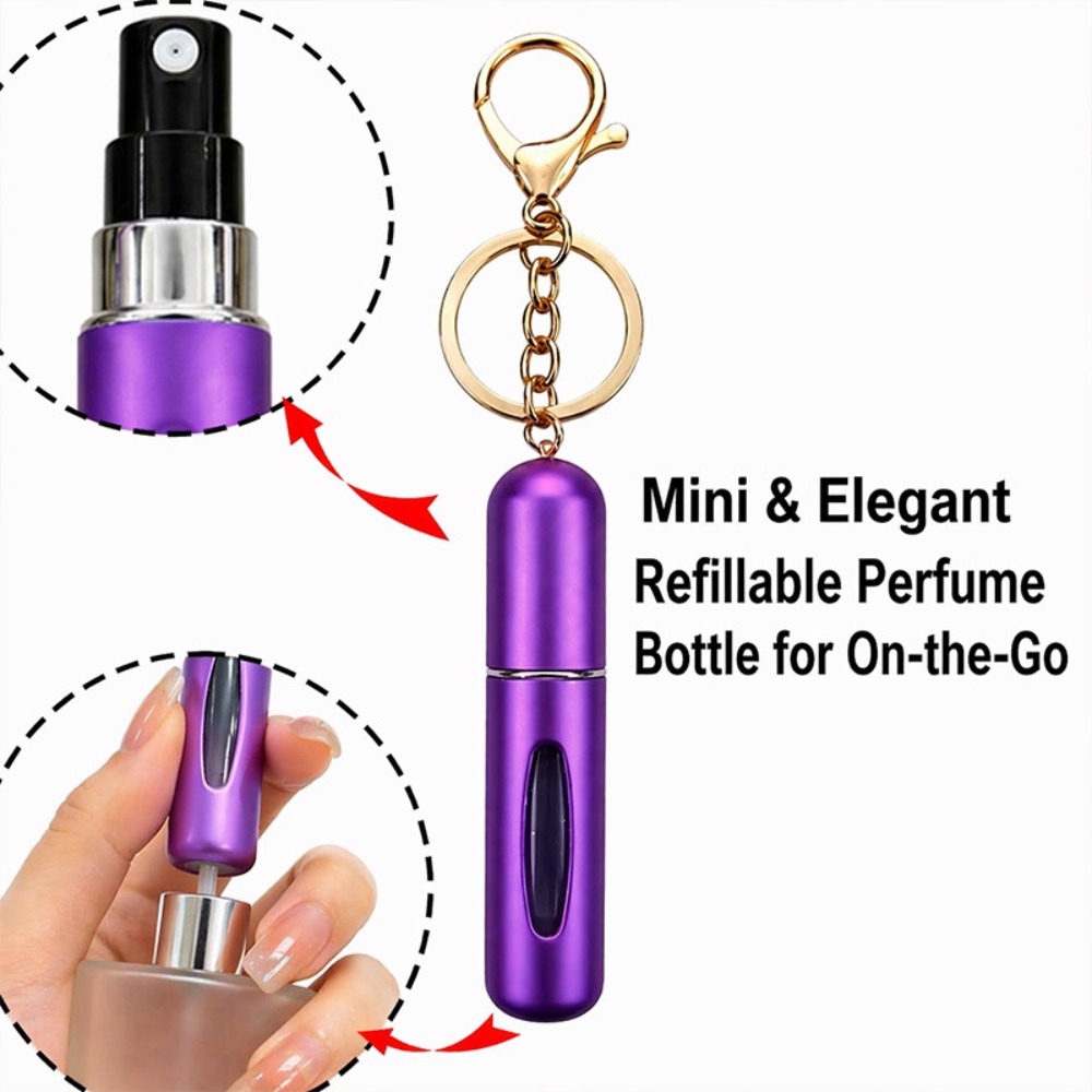 5ml Keychain Perfume Refillabl - Perfume Atomizer Travel review and price