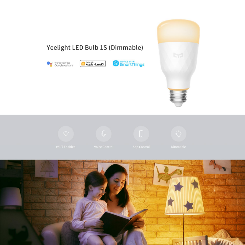 Yeelight LED Bulb 1S E26/E27 W - Yeelight Light Smart Bulb review and price