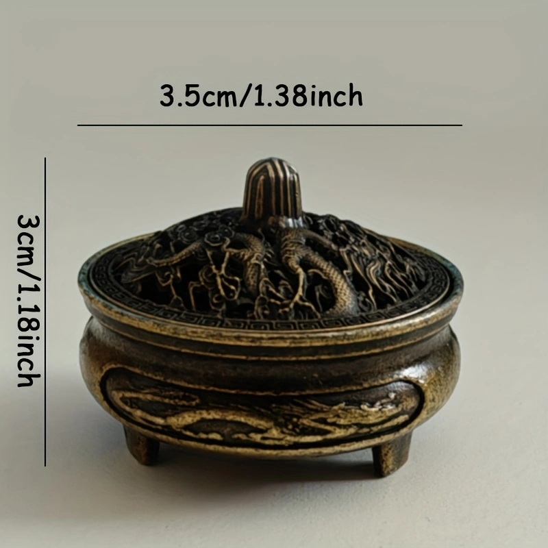 Antique Brass Pocket Incense B - Home Fragrance Miniso review and price