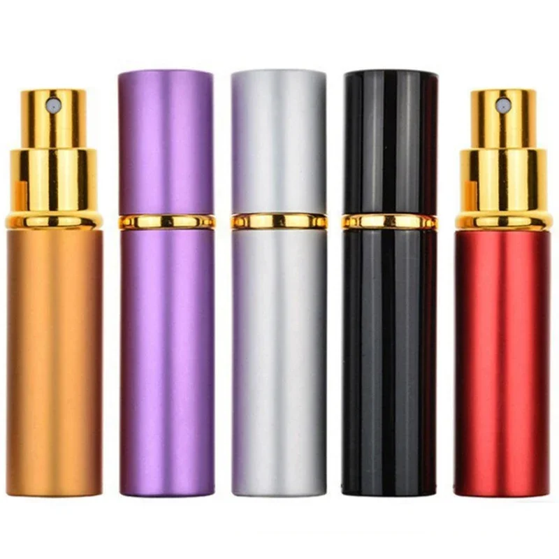 5pcs 10ml Aluminum Perfume Bot - Perfume Atomizer Travel review and price