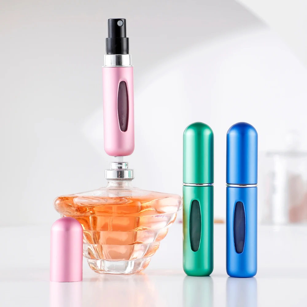 New Hot 5pcs Sets Portable 5ml - Perfume Atomizer Travel review and price
