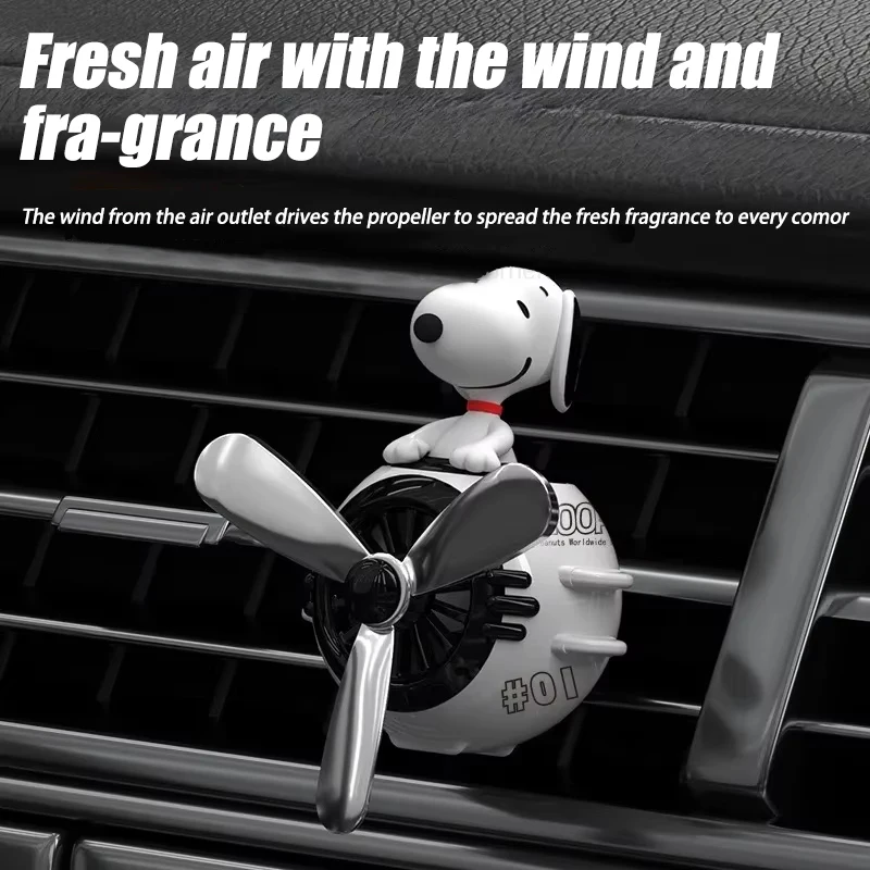 Kawaii Pilot Snoopy Car Aromat - Home Fragrance Miniso review and price