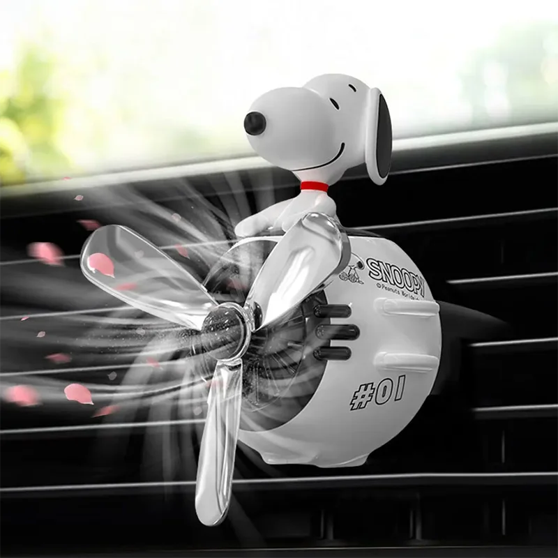 Kawaii Pilot Snoopy Car Aromat - Home Fragrance Miniso review and price