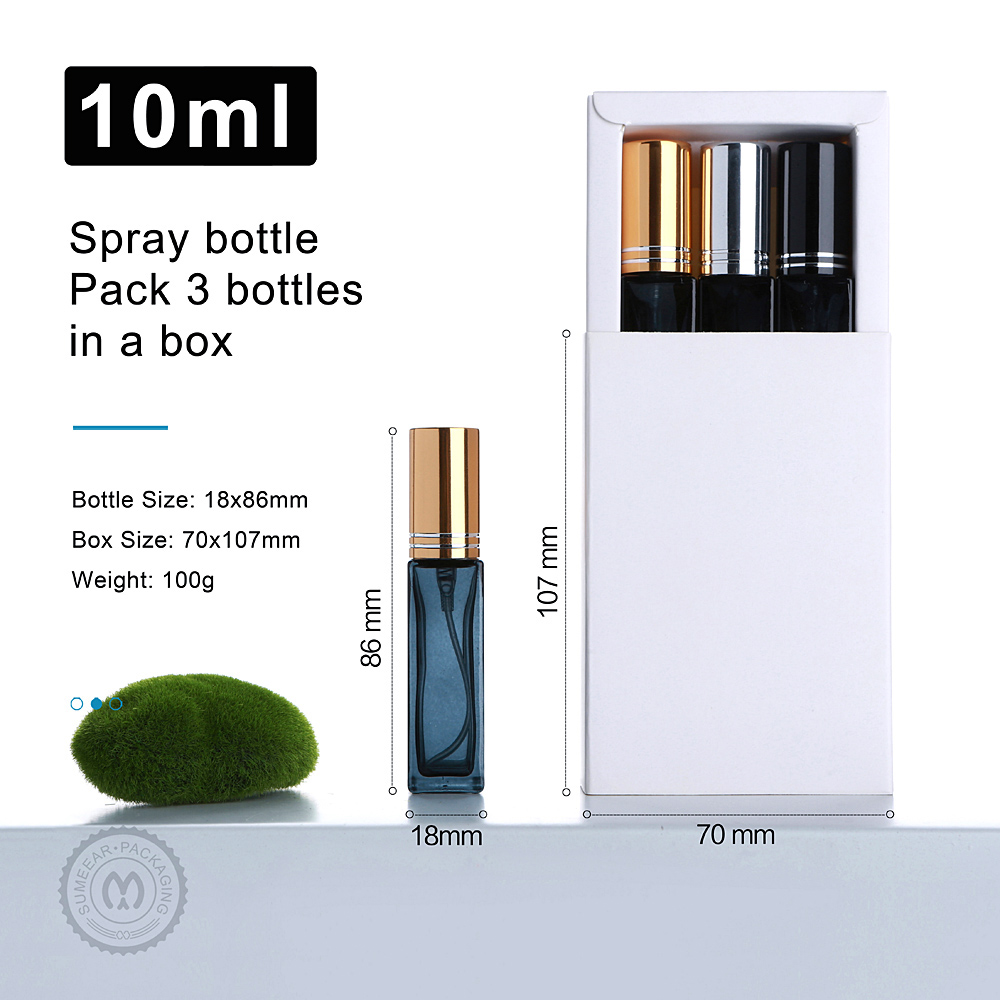 5/10/15Pcs 10ml Blue Perfume B - Perfume Atomizer Travel review and price