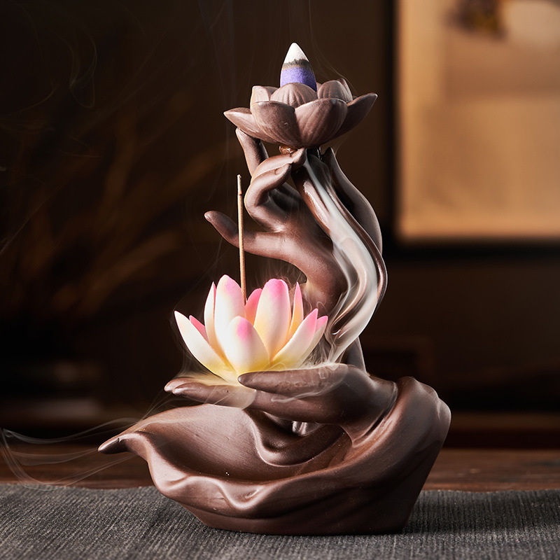 Lotus Reflux Incense Stove Bas - Home Fragrance Candles review and price