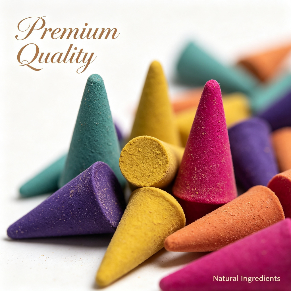 mixed tower incense cones and  - Home Fragrance Vanilla review and price