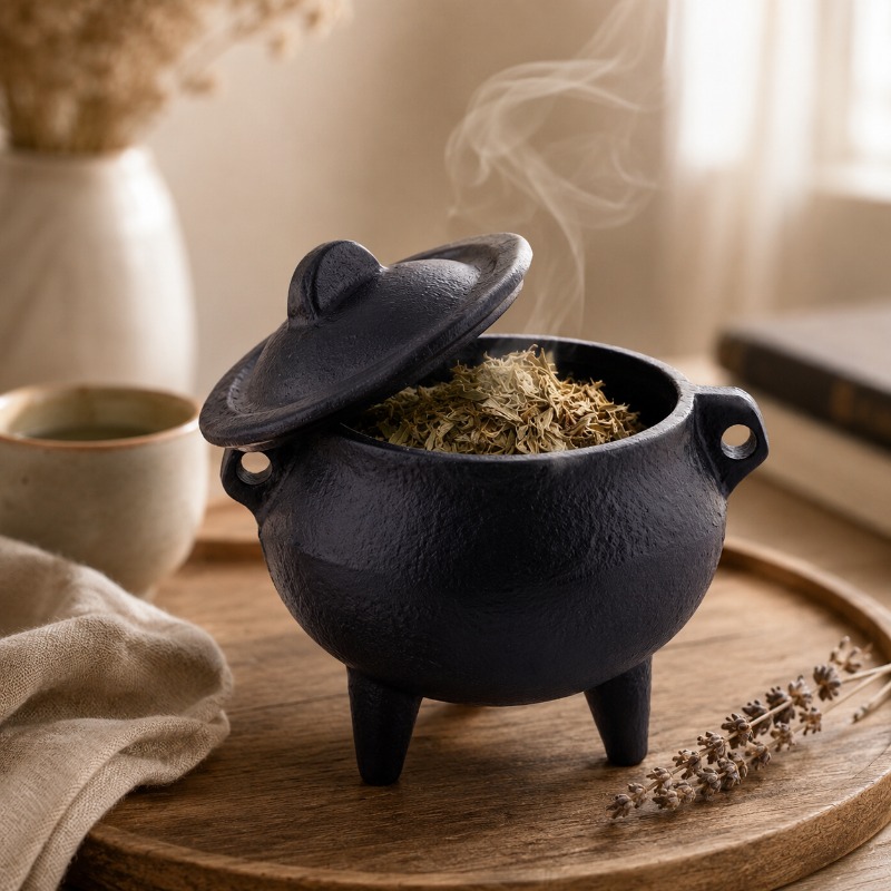 Retro Cast Iron Incense Burner - Home Fragrance Miniso review and price