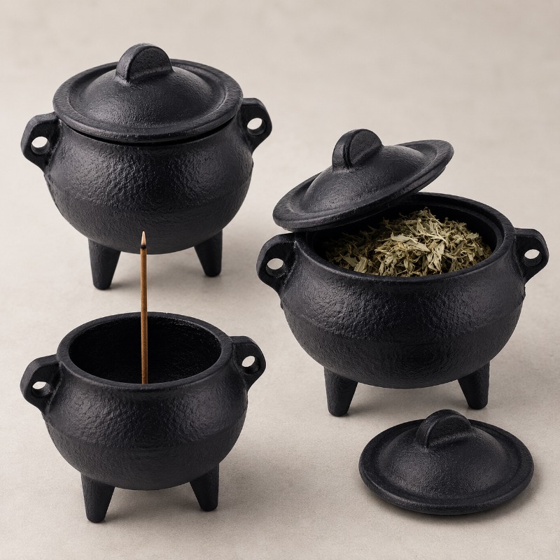 Retro Cast Iron Incense Burner - Home Fragrance Miniso review and price